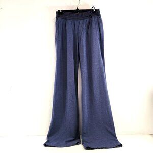 Lululemon Dance Sweatpants Heathered Blue Drawstring Waist Wide Leg Vintage